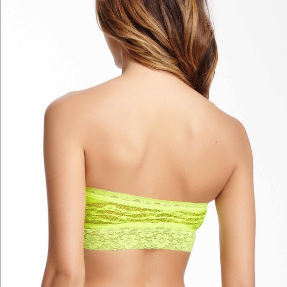 Yellow Lace Free People Bandeau Bralette - Picture 2 of 4